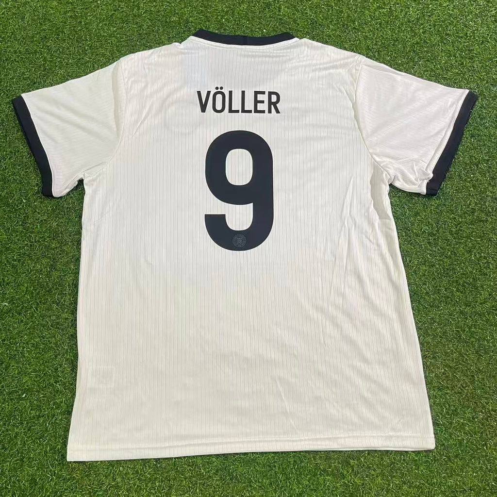 Rudi Völler Germany 125 Year Special White Football Jersey – 7