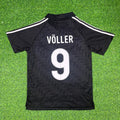 Rudi Völler Deutschland 1990 WM Schwarzes Retro – Back View