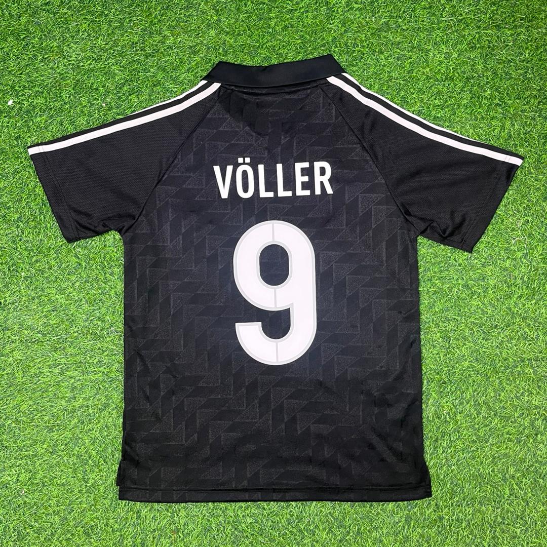 Rudi Völler Deutschland 1990 WM Schwarzes Retro – Back View