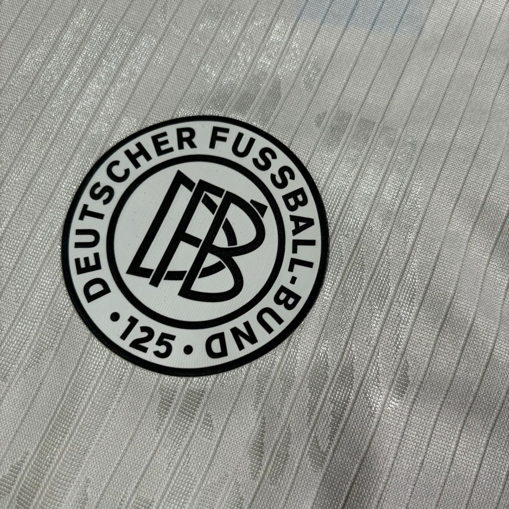 Rudi Völler Germany 125 Year Special White Football Jersey – 4