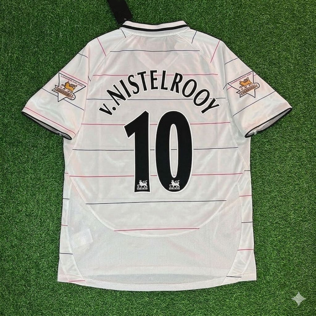 Manchester United 2003/2005 Retro Jersey – Ruud van Nistelrooy #10 – Back View