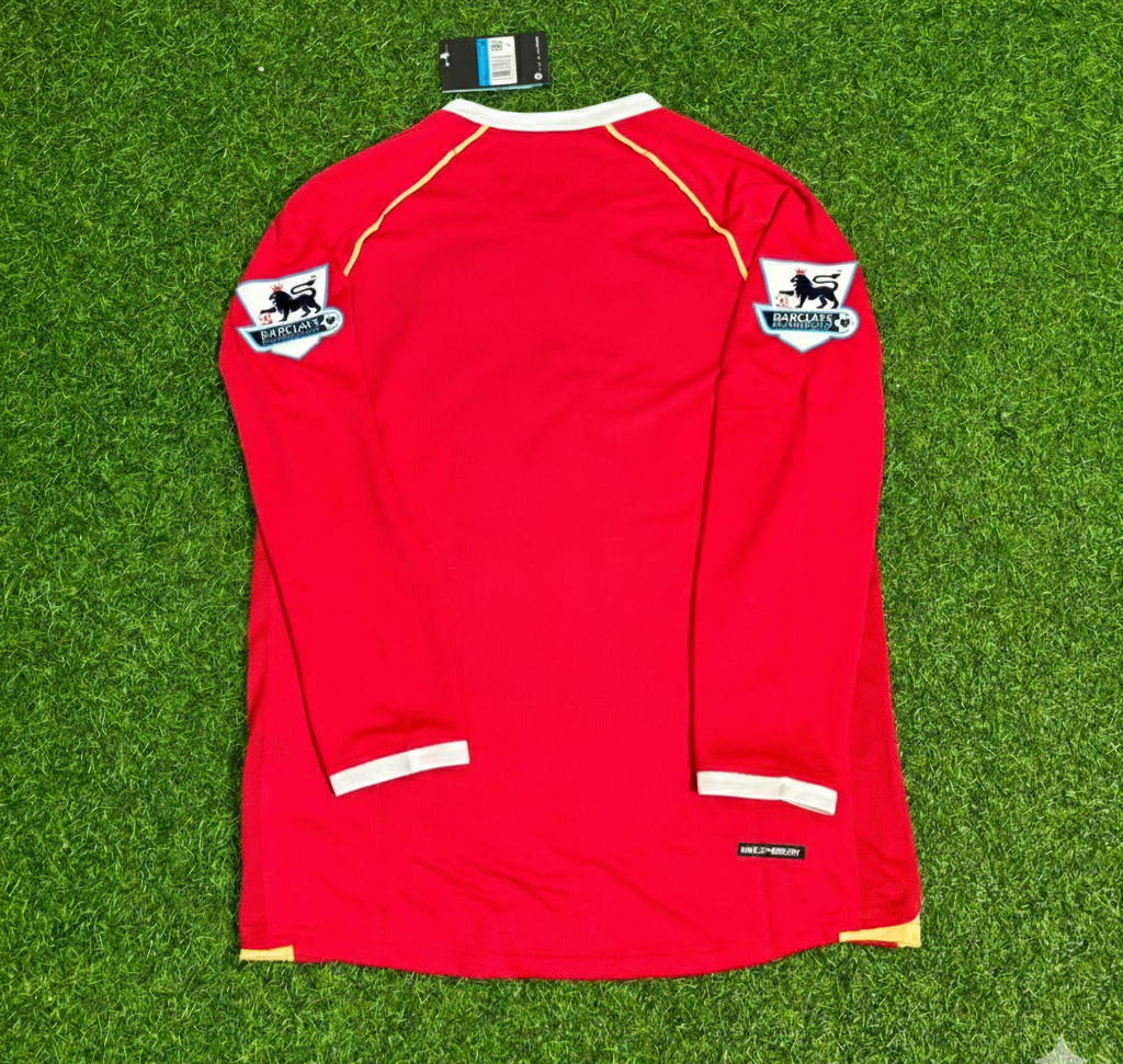 Manchester United 2006-2007 Red Jersey – Front View