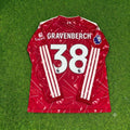 2027 Ryan Gravenberch Liverpool Long Sleeve Home Football Jersey – Back View