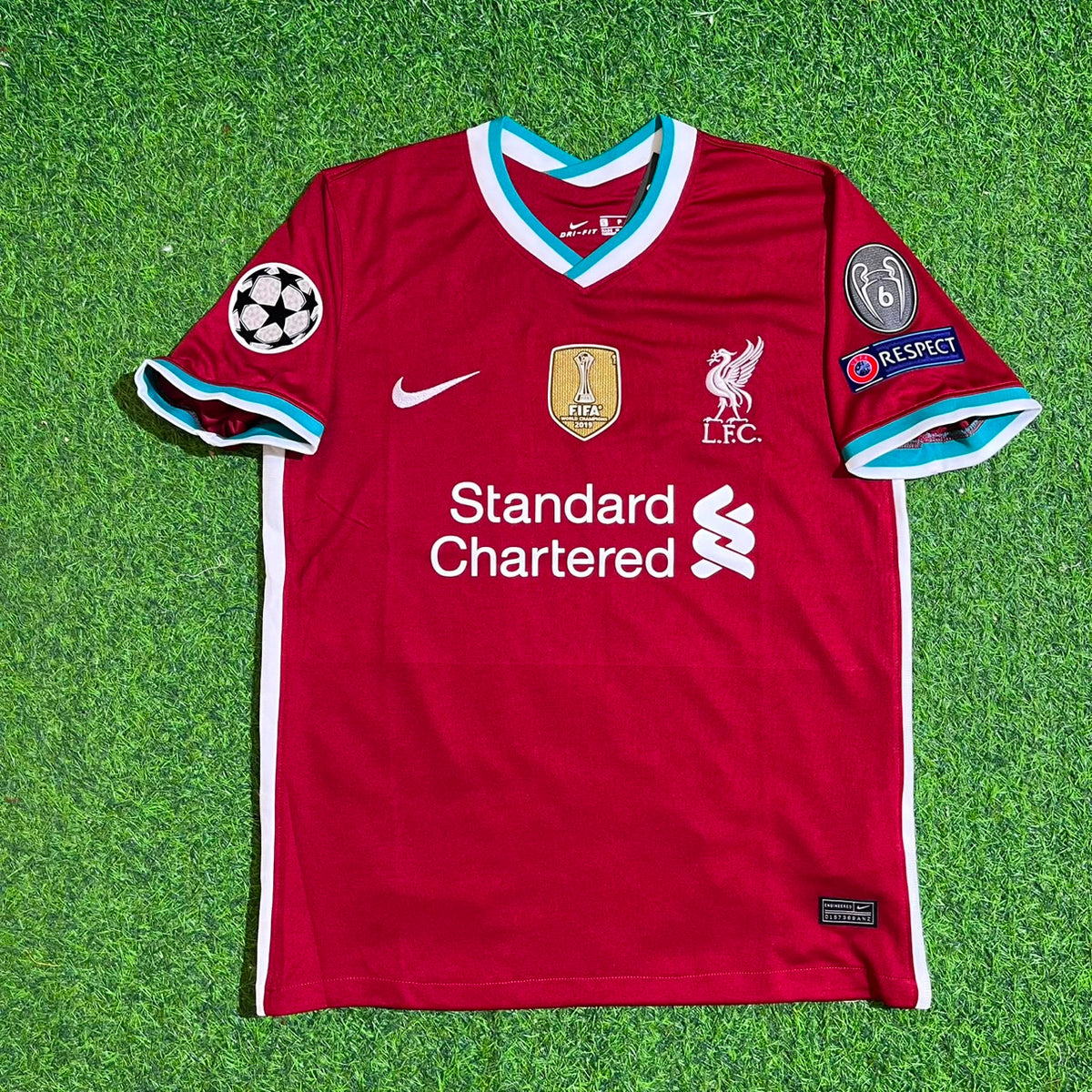 Liverpool 2019 2020 Home Retro Football Jersey – Sadio Mané 10# – Front View