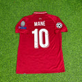 Sadio Mane Liverpool 2019 CL Final Retro Kit Jersey – Back View