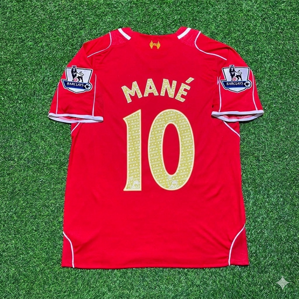 Liverpool Special Retro Jersey – Sadio Mané #10 – Back View
