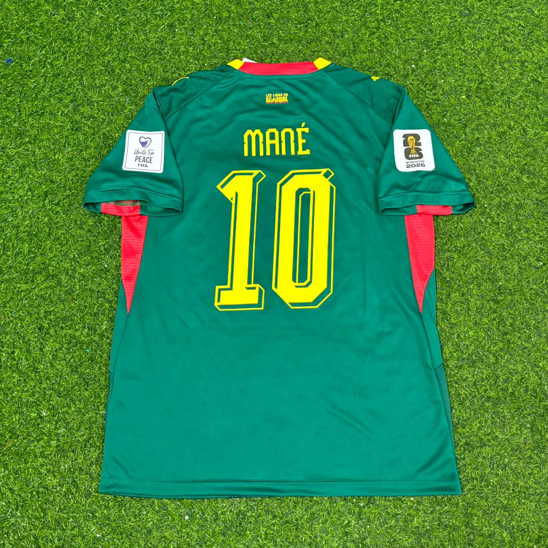 Sadio Mané Senegal 2026 World Cup Home Green Football Jersey – Back View
