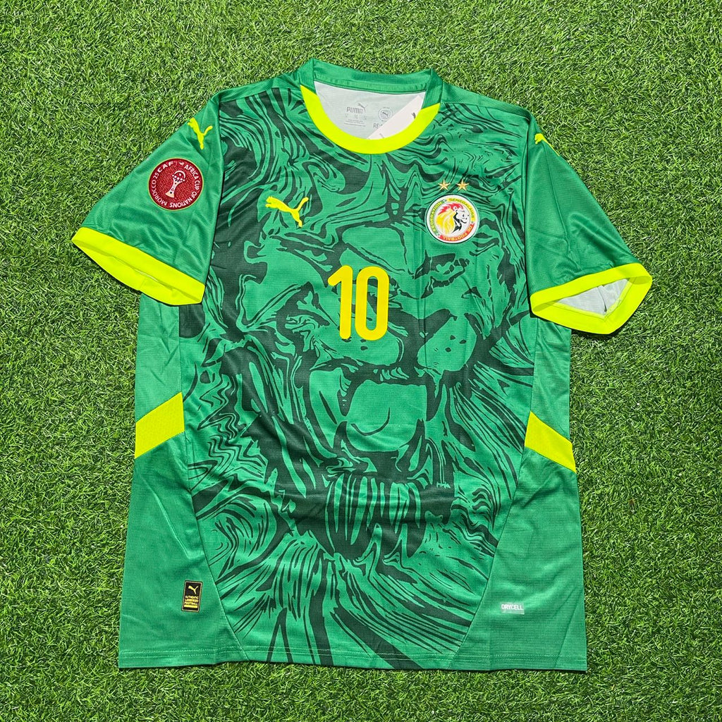 2025 Sadio Mané Senegal AFCON Final Champion Football Jersey – Front View