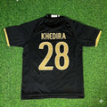 Juventus Retro Black Kit Jersey – Sami Khedira 28- – Back View