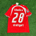 Sami Khedira VfB Stuttgart 2006-07 Auswärtstrikot Retro Football Jersey – Back View