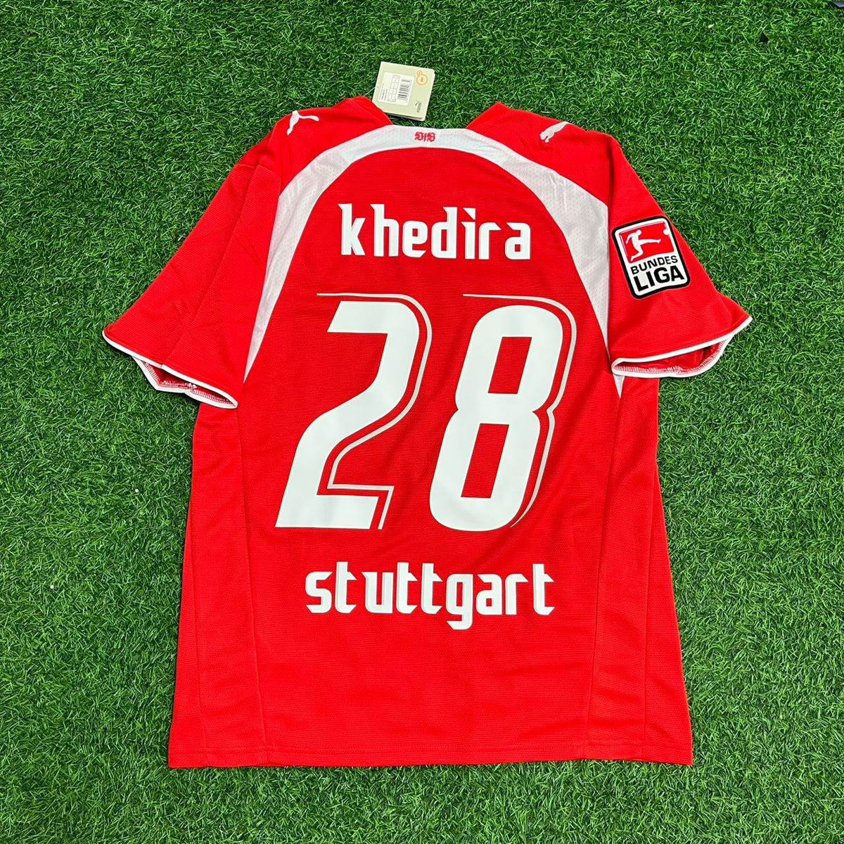 2006/07 Sami Khedira VfB Stuttgart Auswärtstrikot Retro Football Jersey – Back View