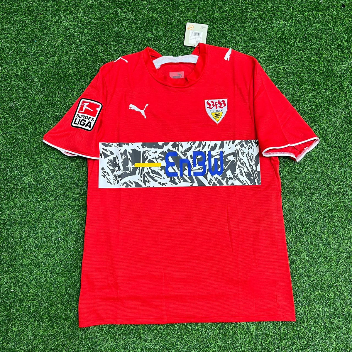2006/07 Sami Khedira VfB Stuttgart Auswärtstrikot Retro Football Jersey – Front View