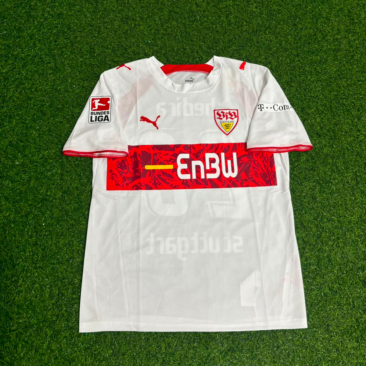 Sami Khedira VfB Stuttgart 2006-07 Heimtrikot Retro Football Jersey – Front View