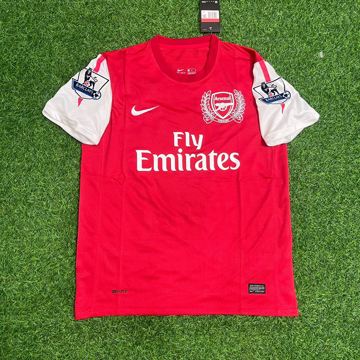 Samir Nasri Arsenal 2010-2011 Retro Kit Jersey – Front View