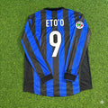 Samuel Eto'o - Inter Retro Football Jersey – Back View
