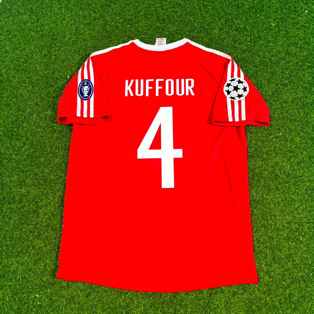 Samuel Kuffour FC Bayern Munich 2000/2001 Retro – Back View