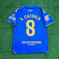 Santi Cazorla 8 – Real Oviedo Kit Soccer Jersey – | | | – Back View