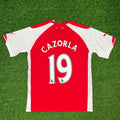 2014/15 Santi Cazorla Arsenal Home Football Jersey Collection – Back View