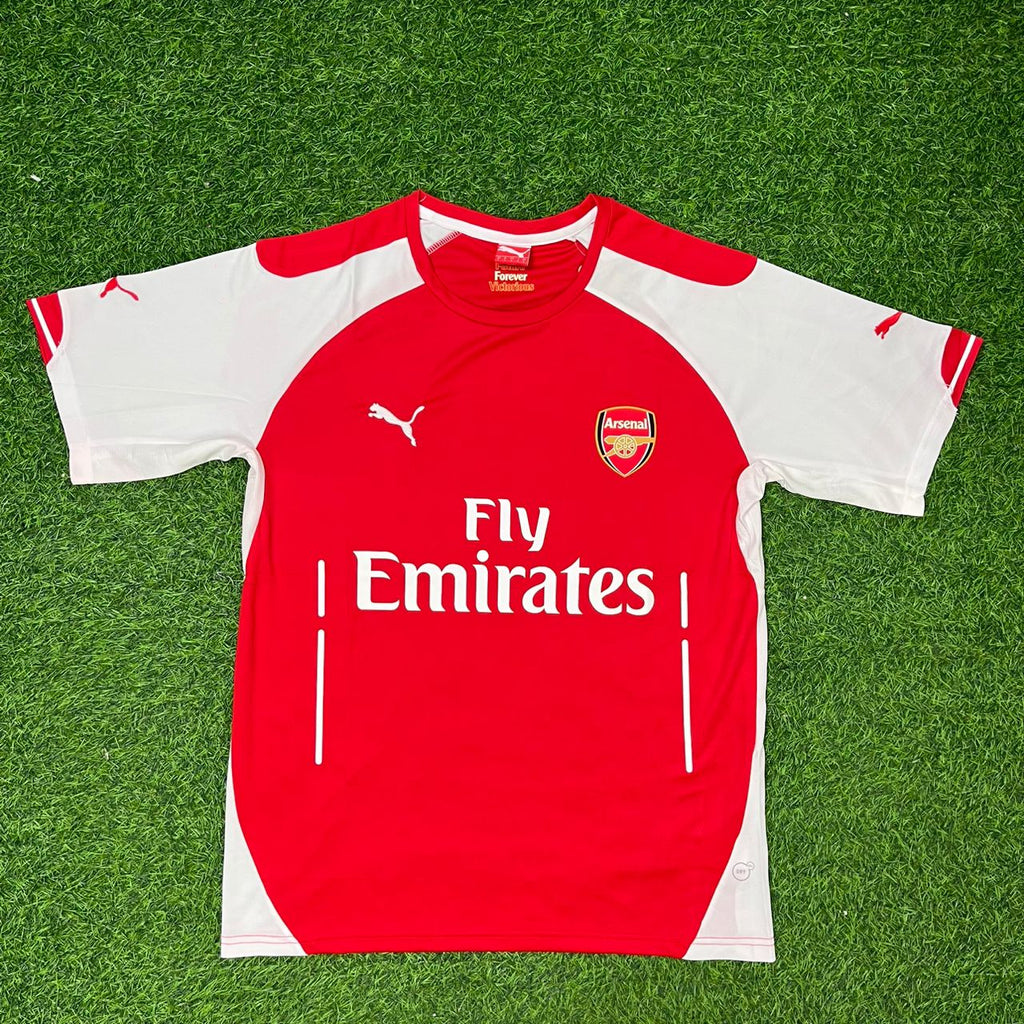 2014/15 Santi Cazorla Arsenal Home Football Jersey Collection – Front View