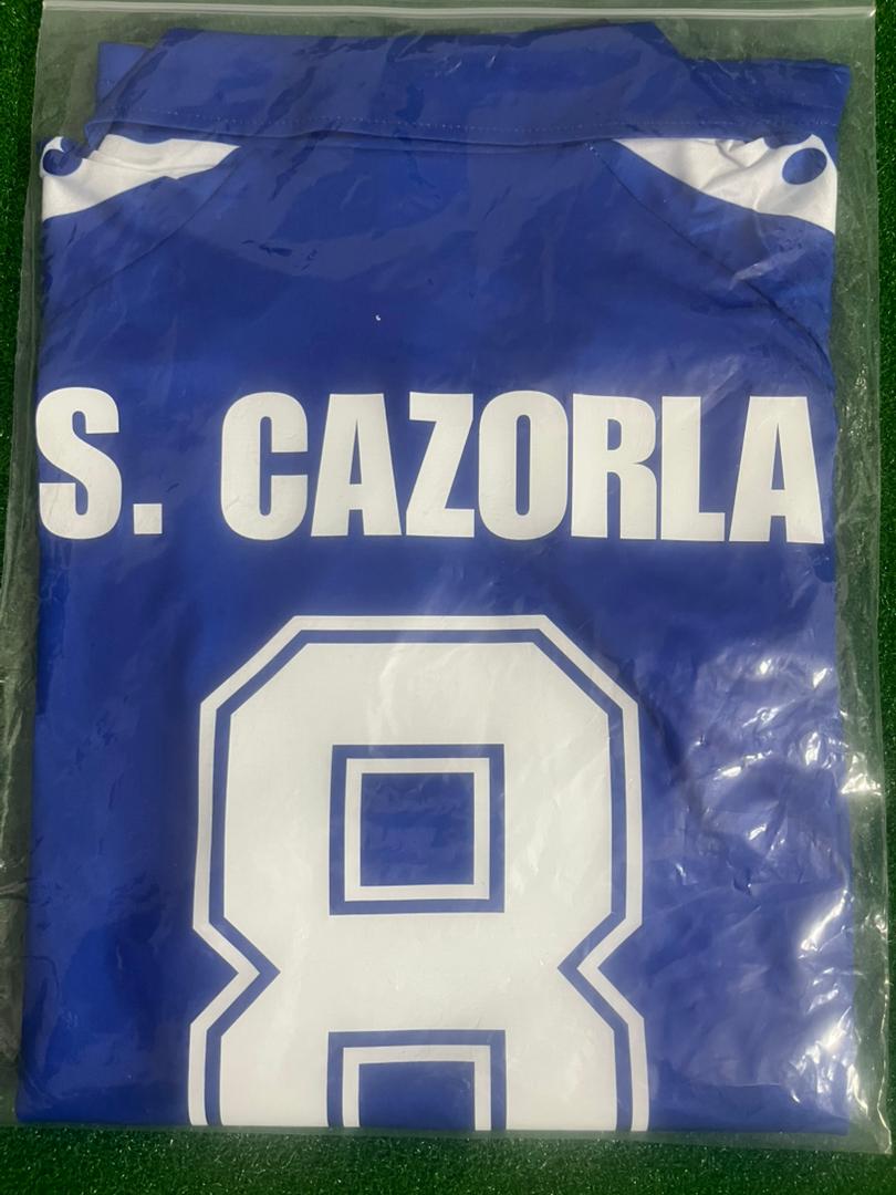 Santi Cazorla 8 – Real Oviedo Retro Kit Jersey – | | | – Detailed View