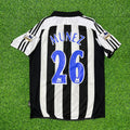 Santiago Munez Goal Kit Newcastle United Retro Football Jersey – Back View