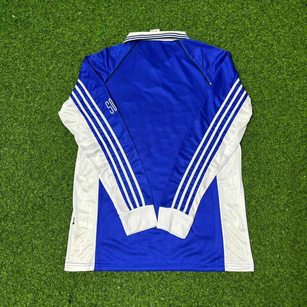 1998/00 Schalke 04 Langarm Retro Fussballtrikot Jersey – Front View