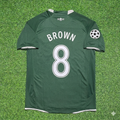 Celtic 2007 2008 Home Retro Jersey – Scott Brown #8 – Back View