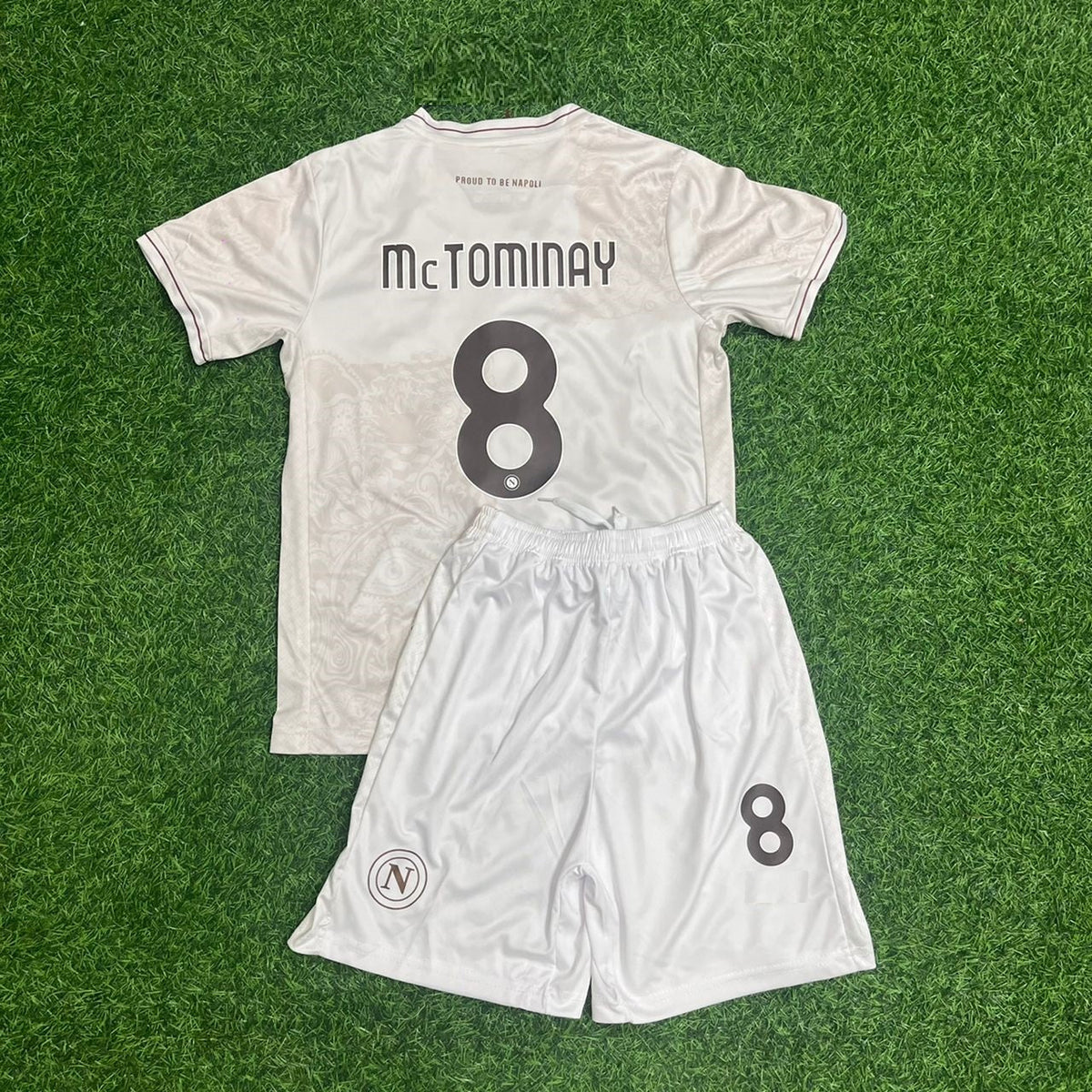 Scott McTominay Napoli Away Football Jersey – Back View