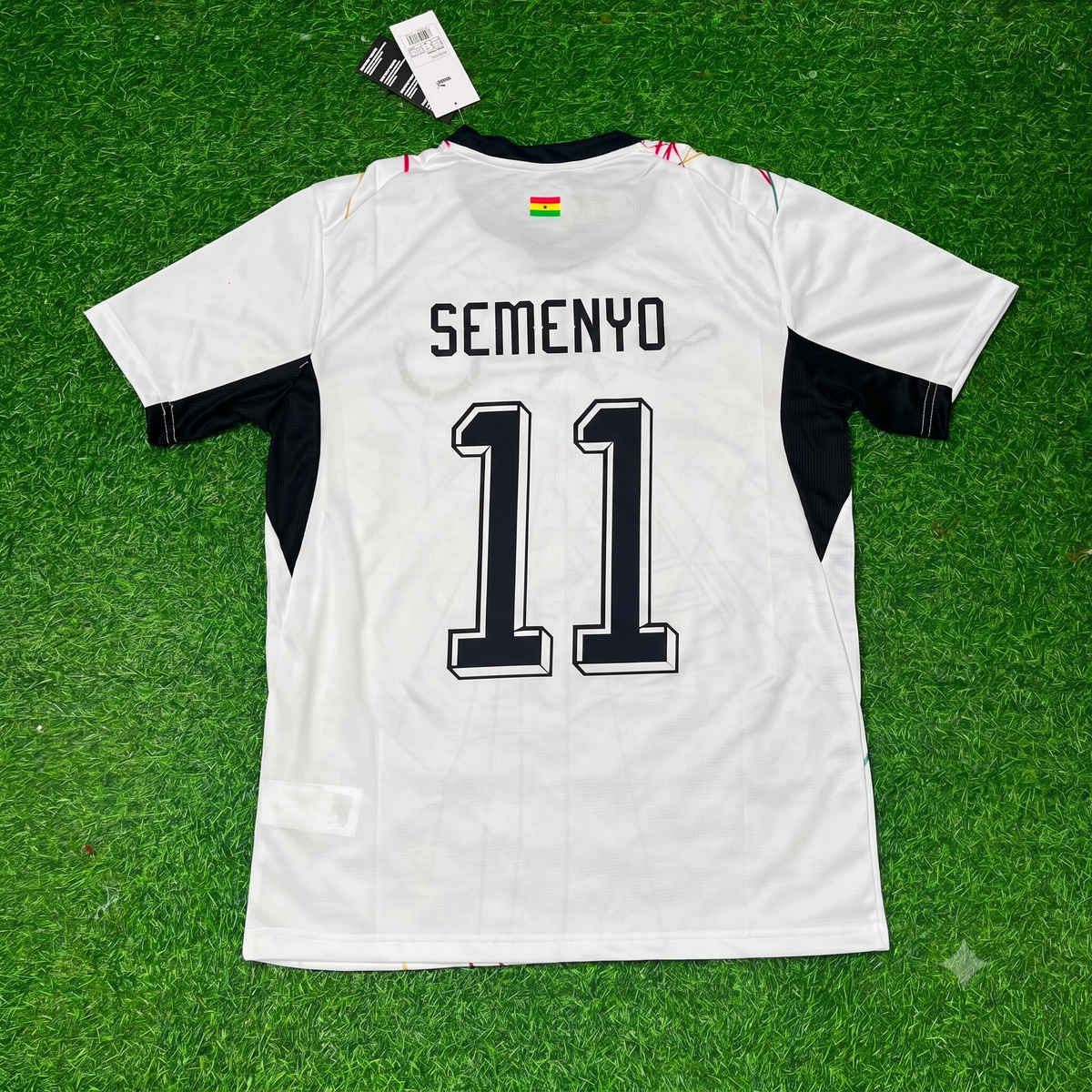 Antoine Semenyo Ghana World Cup 2026 National Team Football Jersey – Back View