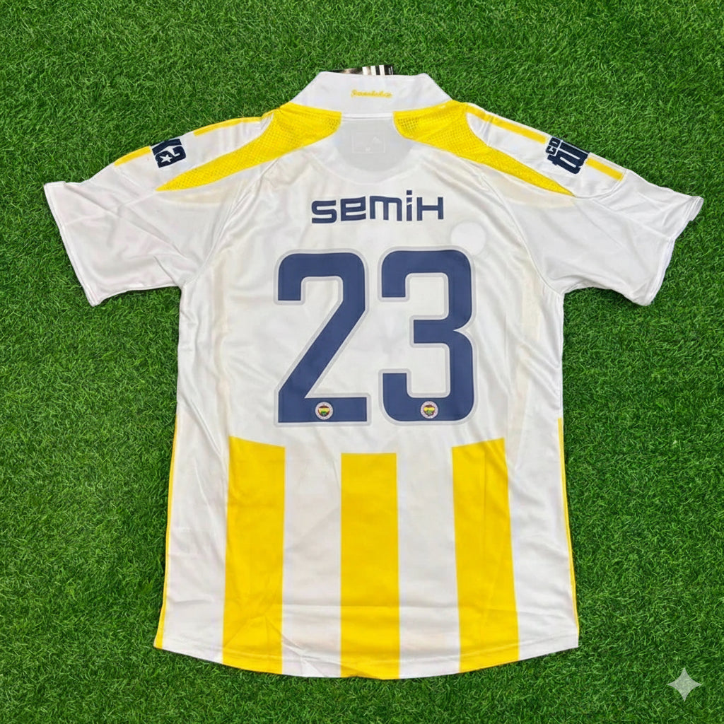 Fenerbahçe 2007-2008 Retro Jersey – Semih Şentürk – Back View