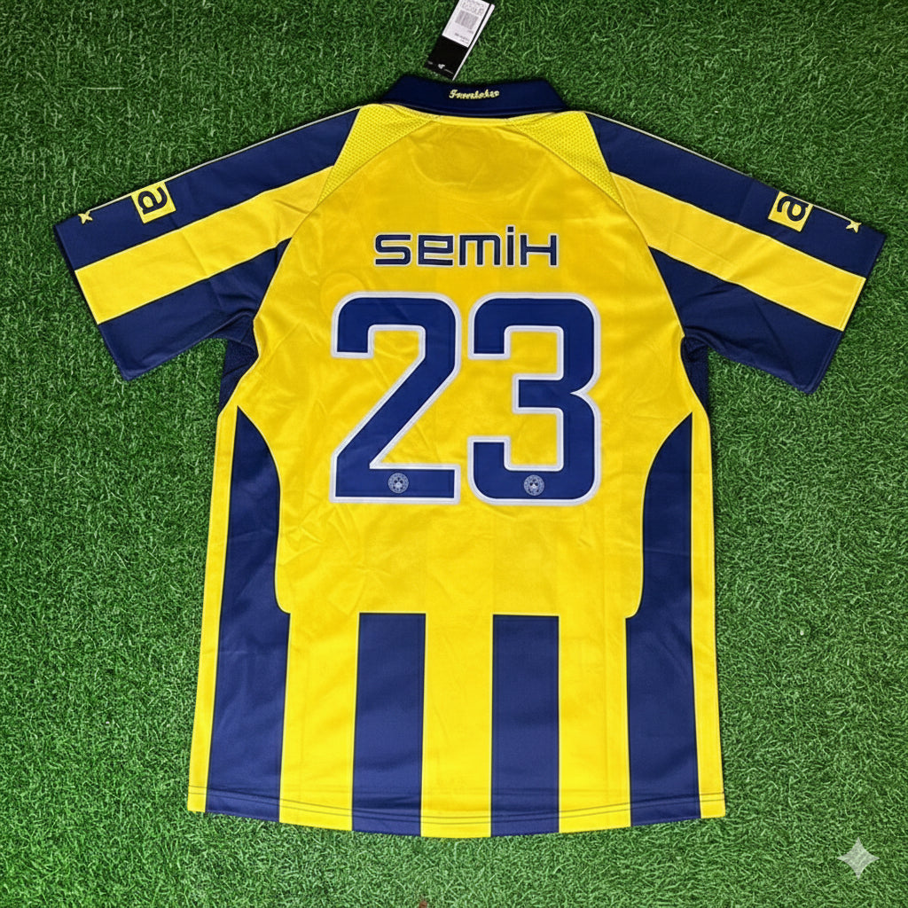 Fenerbahçe 2008-2009 Retro Jersey – Semih Şentürk – Back View