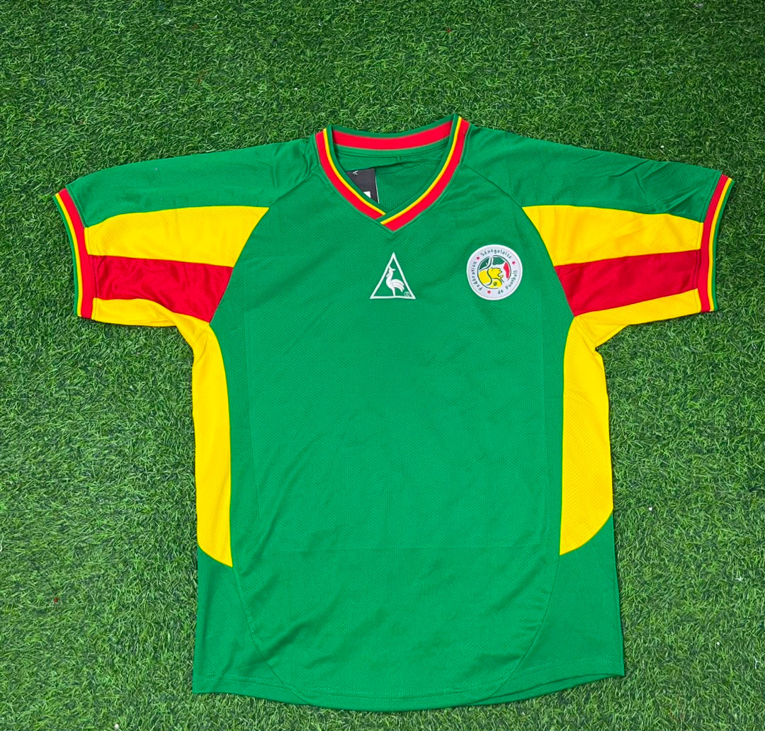 Tony Sylva Senegal 2002 World Cup Retro Goalkeeper Jersey – Front View