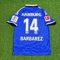 Sergej Barbarez #14 Hamburger SV Heim Retro – Back View
