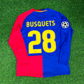 Barcelona 2009 Champions League Final Retro Jersey – Sergio Busquets – Back View