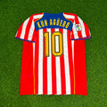 Atletico Madrid SpiderMan Retro Football Jersey – Sergio Kun Aguero #10 – Back View