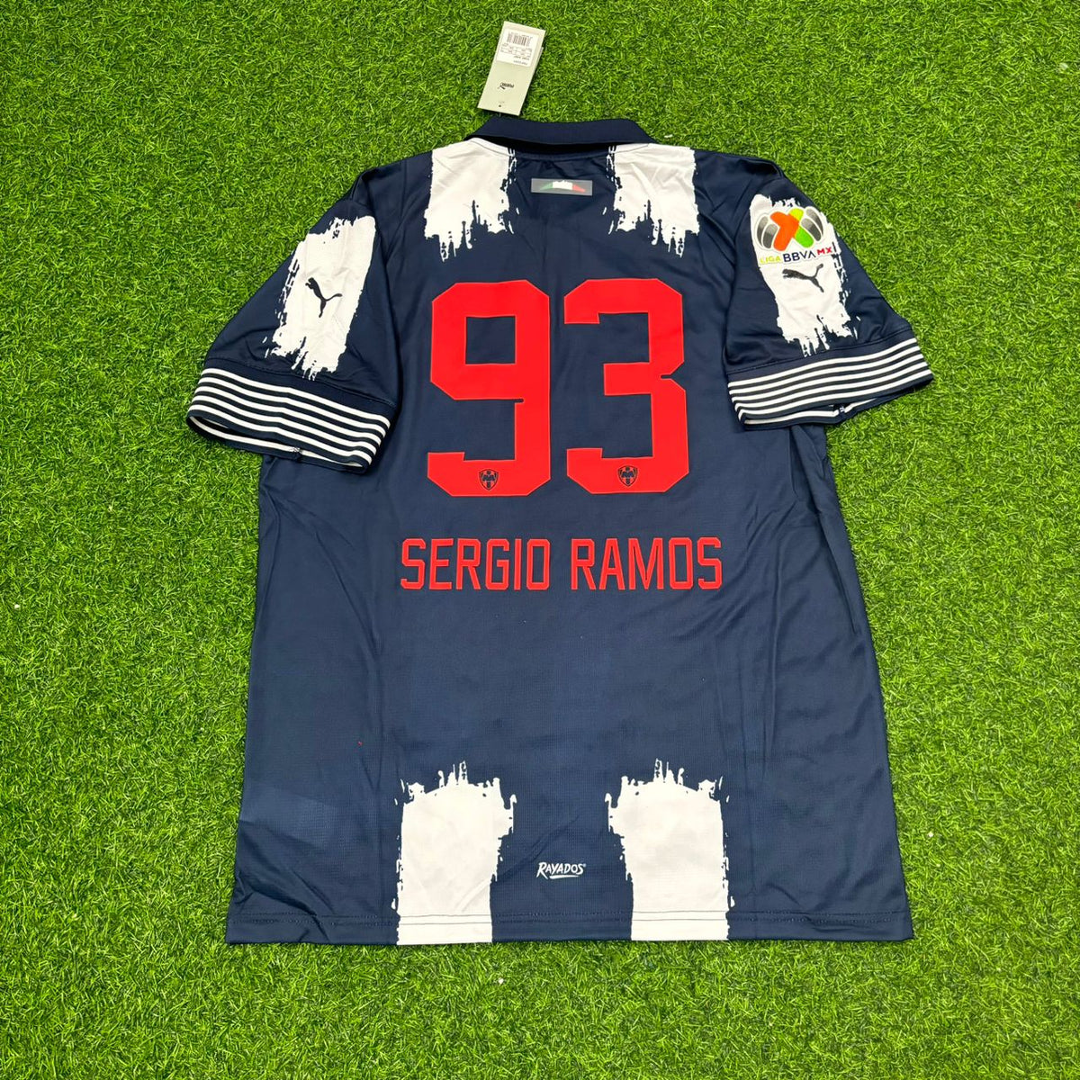 Sergio Ramos Monterrey 2026 Home Jersey – Back View