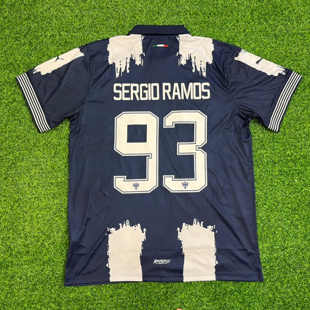 Sergio Ramos Monterrey New Season Home Jersey Soccer Kit – Back View