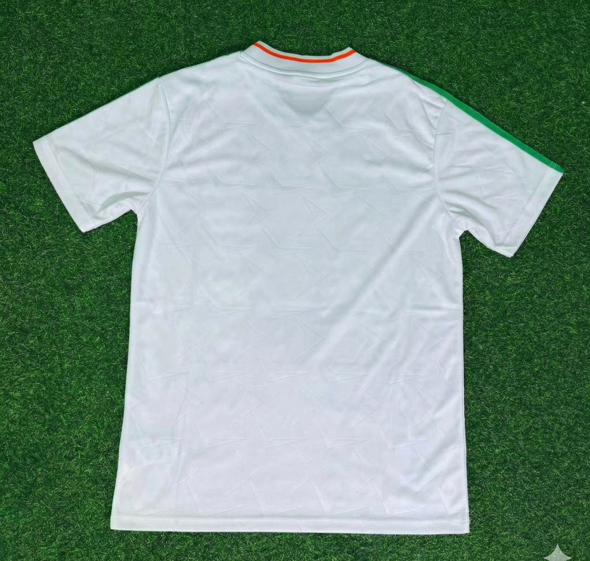 Ireland White Legendary Anniversary Retro Football Jersey Collection – Front View