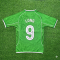 Ireland Retro Green Football Jersey – Shane Long – Back View