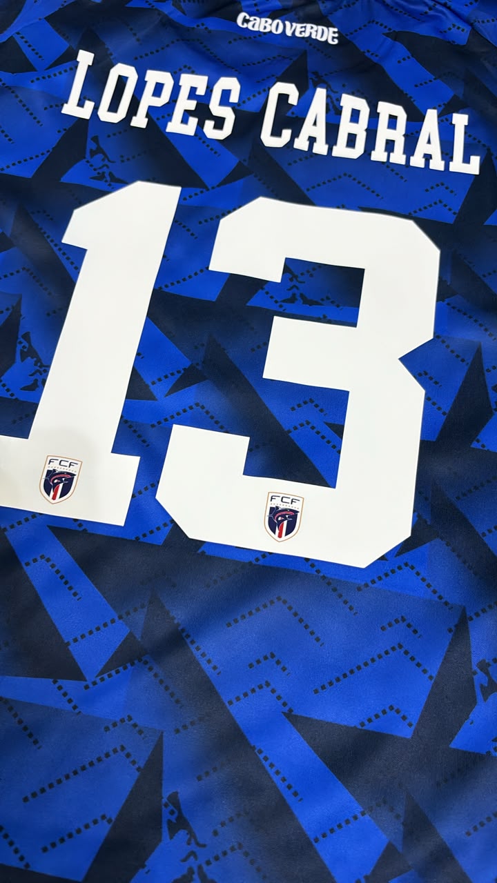 Sidny Lopes Cabral Cape Verde World Cup 2026 Home Football Jersey Shirt – 5