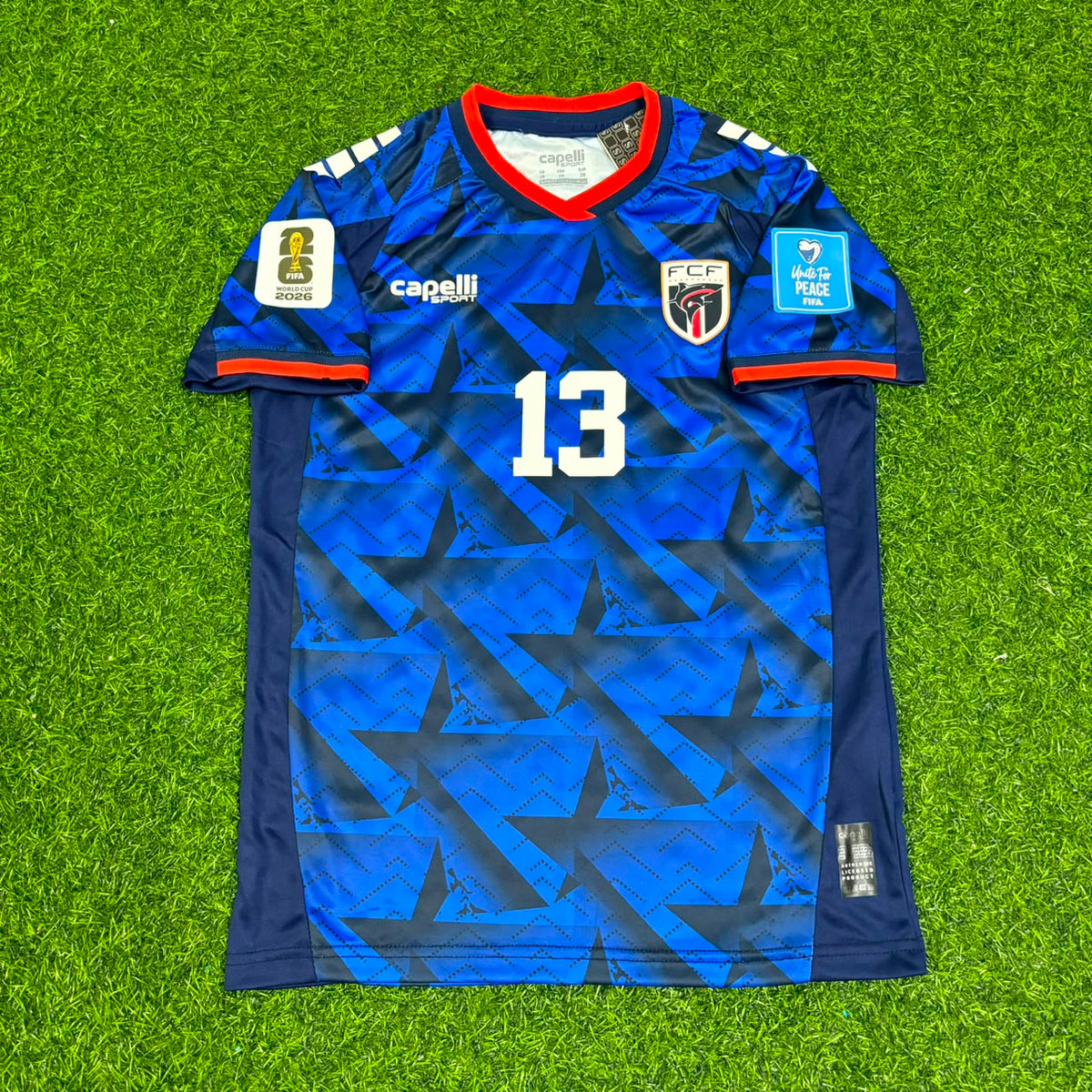 2026 Cape Verde World Cup Sidny Lopes Cabral Children Football Jersey – 4