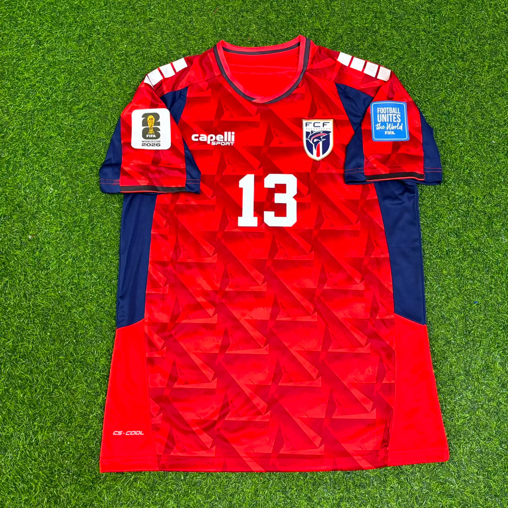 Sidny Lopes Cabral Cape Verde 2026 World Cup Football Jersey Shirt – Front View