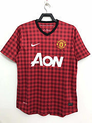 Manchester United 2012 2013 Season Red Retro Jersey – Detailed View
