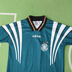 1996 Germany World Cup Retro Football Jersey Deutschland 1996 retro – Detailed View