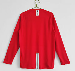 Manchester United 07/08 Red Retro Jersey – Back View
