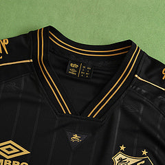 Santos FC Charlie Brown Black Vintage Special Edition Neymar Jr. Football Jersey – 4