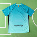 Barcelona 15/16 Blue Retro Football Jersey – Back View