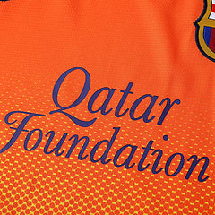 2012 Cesc Fabregas 4 Barcelona 2013 Orange Retro Football Jersey – 5
