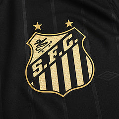 Santos FC Charlie Brown Black Vintage Special Edition Neymar Jr. Football Jersey – 8