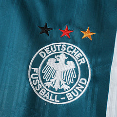 Jürgen Klinsmann #18 Deutschland Retro Heim Kinder Fußballtrikot Jersey – Detailed View
